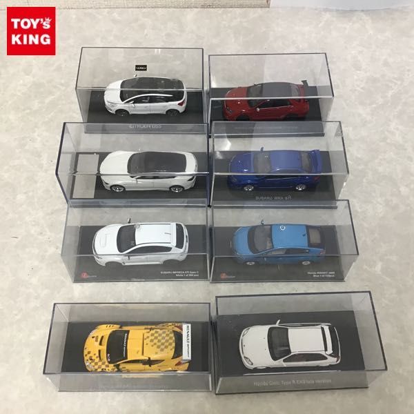 ノレブ等 1/43 シトロエン DS5、スバル インプレッサSTI スペックC 他 /ミニカー