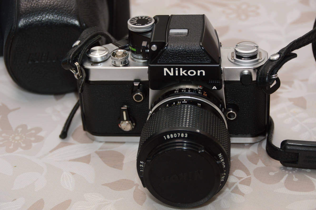ニコンF2フォトミックA、完動美品 ニッコールEシリーズ36～72mm