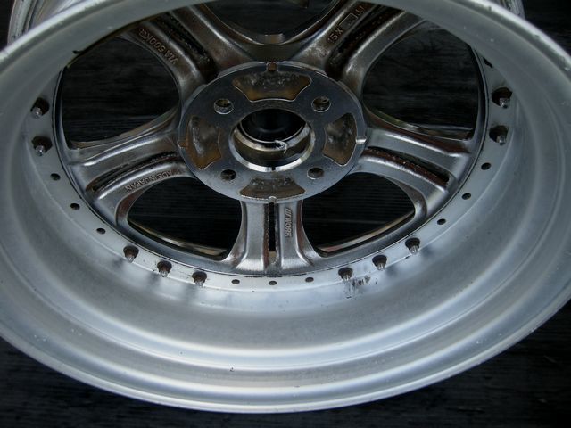 即決あり】WORK ユーロライン メッキ15x6.0j 100-4H +42 4本セット