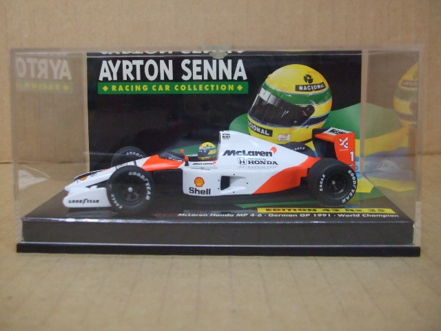 1/43 McLaren Honda MP4-6 German GP 1991 A・Senna World Champion
