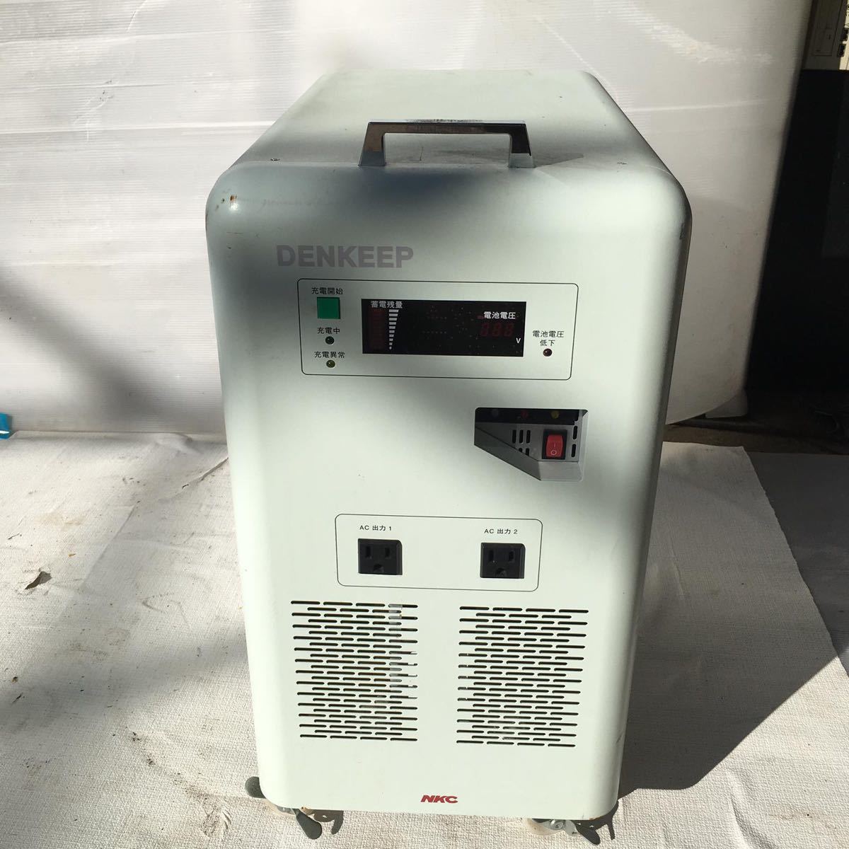 蓄電システム 中西金属工業 NKC-DT1000 DENKEEP 1kw その他 人気 