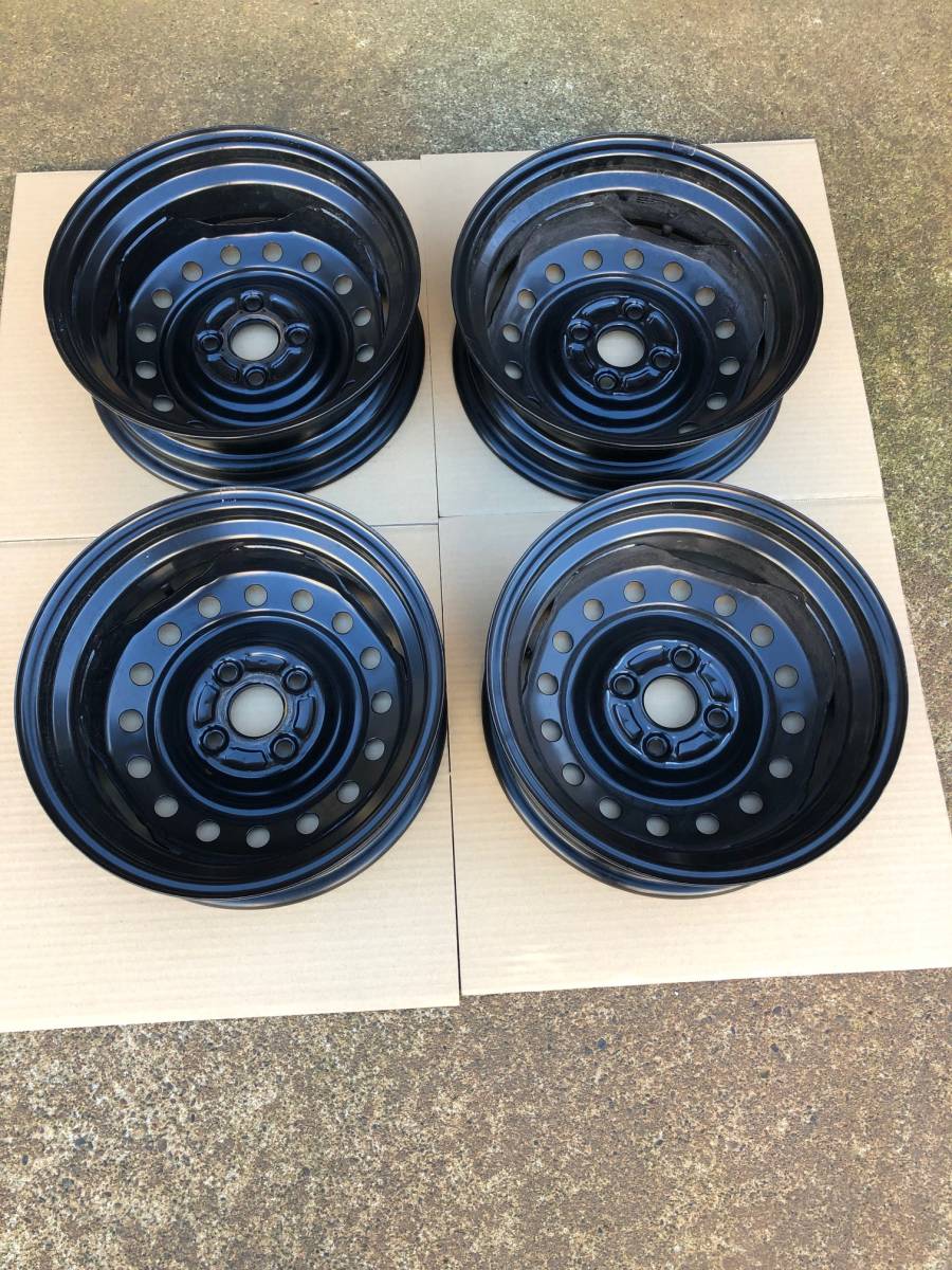 ダイハツ ミラトコット 用 ホイール キャスト 新車外し 純正鉄ホイール 