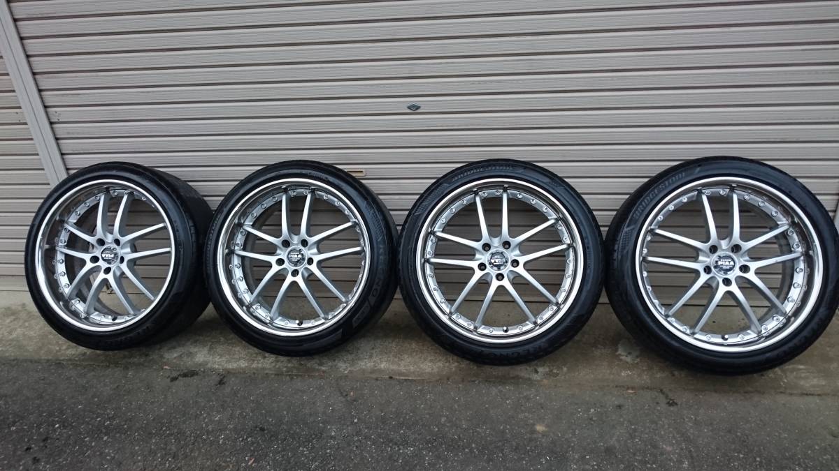 ROZZA SUPER PIAA ROZZA18インチアルミホイール4本 JDM メッキ（リム径 
