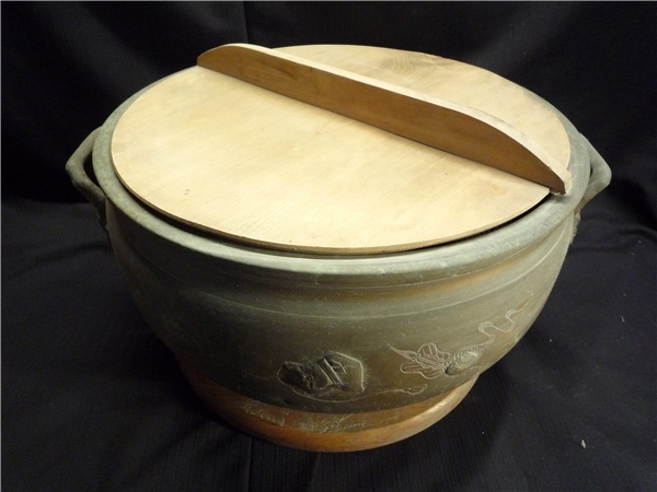 □※後左126 火鉢 手あぶり 灰器 瓶掛け 真鍮? 銅? 灰入り