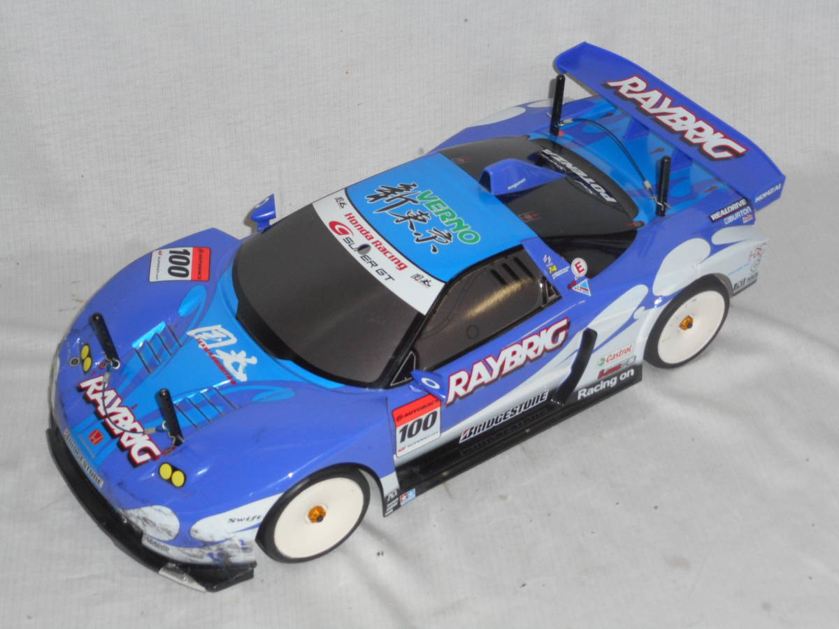 RAYBRIG ホンダ ラジコンカー 古いラジコン1☆ホンダNSX RAYBRIG☆不明 NSX RAYBRIG #100