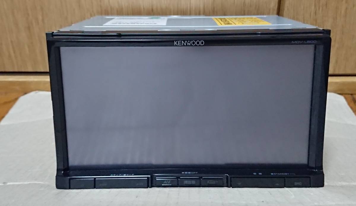 地図最新 2019年秋版 KENWOOD 彩速ナビ MDV-L500 中古品 4×4 フルセグ