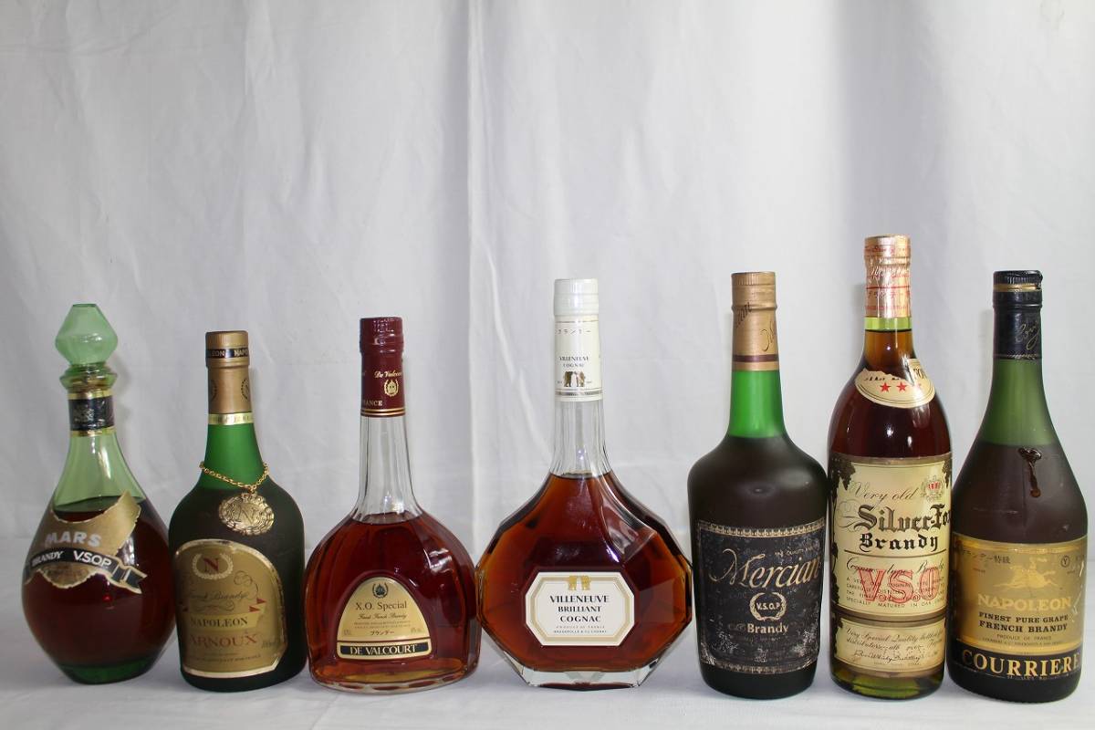 1n酒427D 古酒・未開栓 7本セット デヴァルコート マルス クリエール