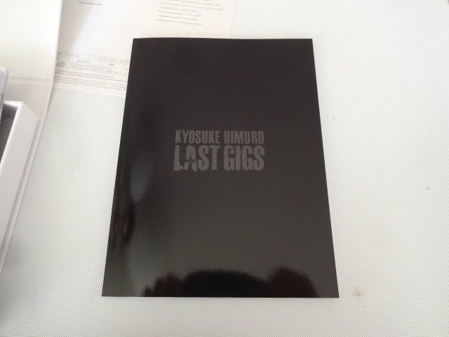 LAST GIGS HIMURO 氷室京介 KYOSUKE Blu-ray 初回BOX限定盤 gigs last