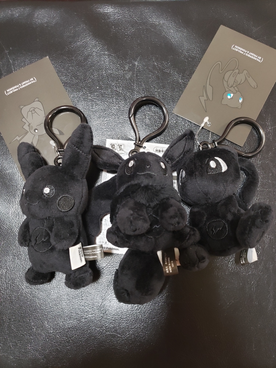 THUNDERBOLT PROJECT MASCOT ピカチュウ＆イーブイ 2点 ポケモン