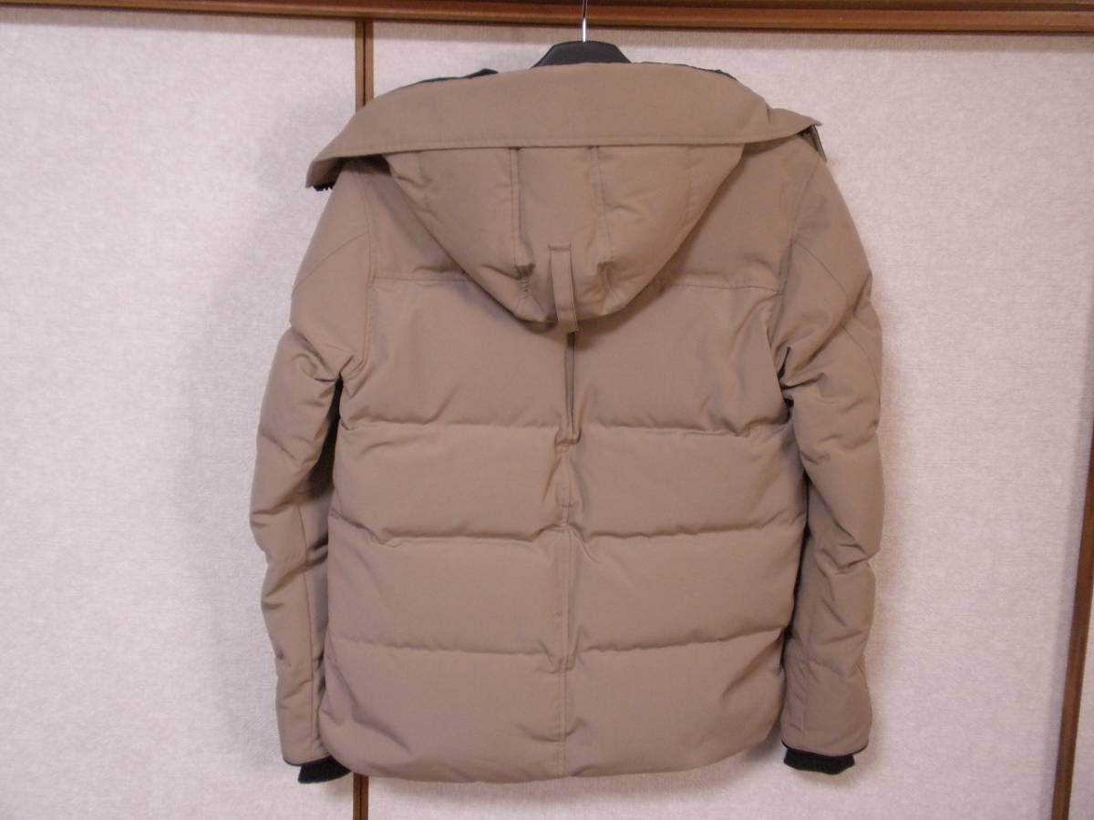 カナダグース マクミラン パーカー 中古良品 希少色ベージュ（タン）M 