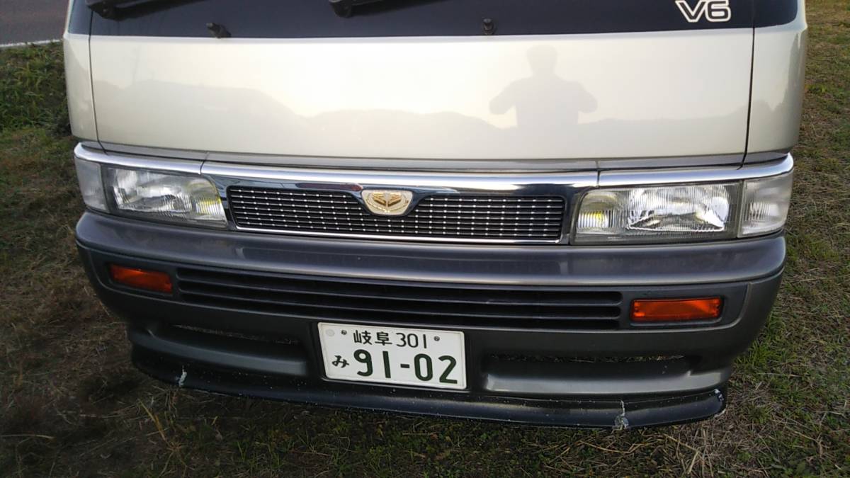 平成5年 キャラバン ロイヤル 7人乗 ロング 車検令和3年8月迄 V6 