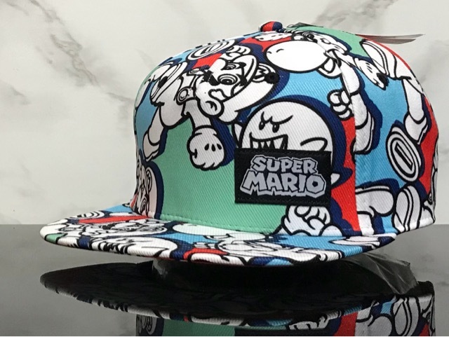 品 701h 超お洒落 Super Mario スーパーマリオ キャラクター フラットキャップ 帽子 限定１個 任天堂nintendo 57 61 迄 野球帽 売買されたオークション情報 Yahooの商品情報をアーカイブ公開 オークファン Aucfan Com