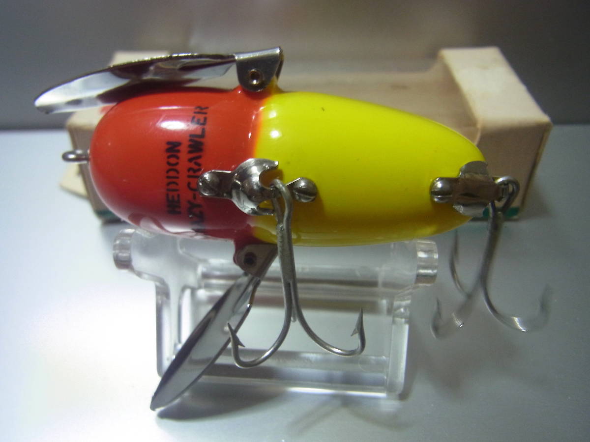 オールド へドン クレイジークローラー YRH 吹き目 old heddon crazy