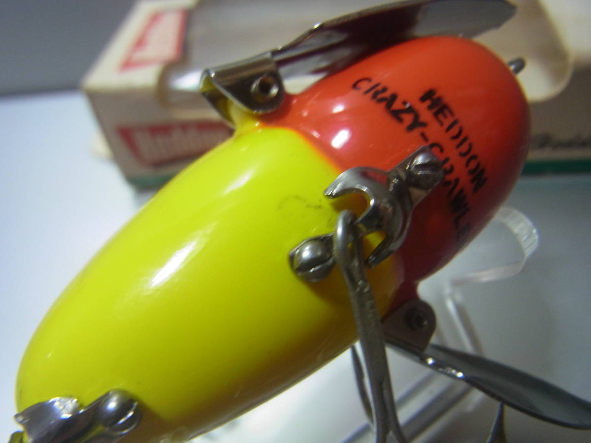 オールド へドン クレイジークローラー YRH 吹き目 old heddon crazy