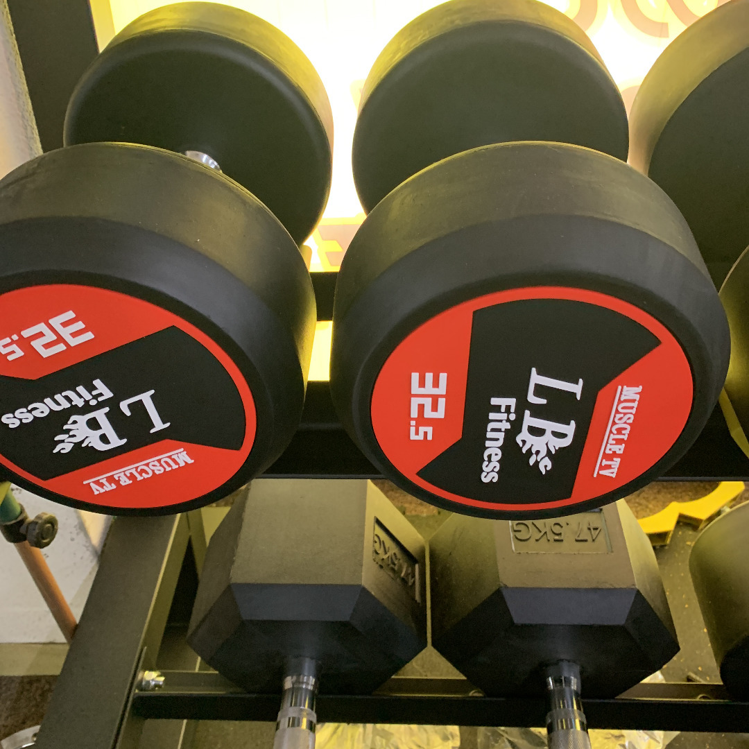 ラバーラウンドダンベル 45kg 2個 オリジナル 2個 ラバーラウンド