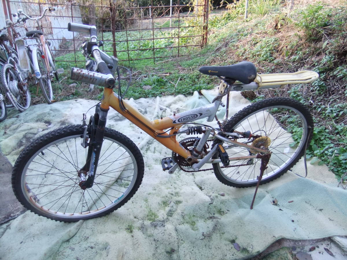 東京都 自転車 マウンテンバイク オフロード 26インチ ERD538 EASY 