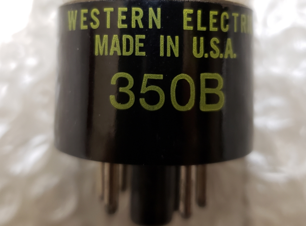 ★希少★　ウエスタンエレクトリック Western Electric WE 350B 真空管 元箱 アンプ用_2