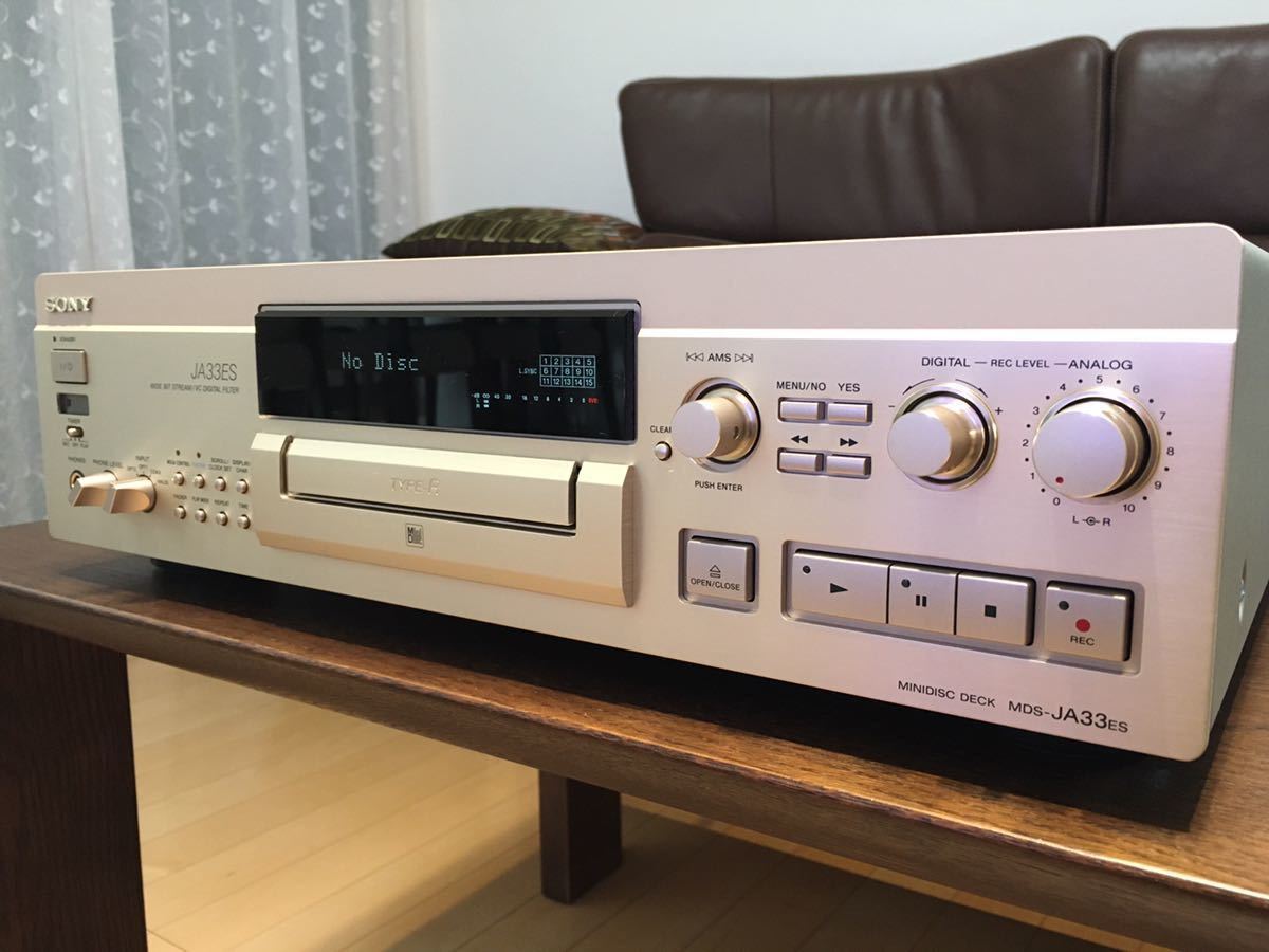 SONY MDデッキ | MDS-JA33ES - 希少 Yahoo!オークション レコーダー