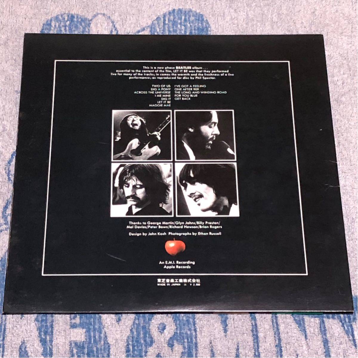 IT Beatles - LET ⁄ Be Let The It 初回 BE ビートルズ 赤盤 Yahoo