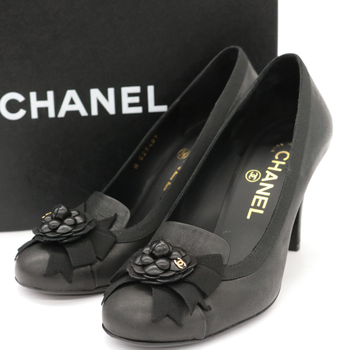 CHANEL - 《CHANEL》シャネル ココマーク カメリア レース 良好