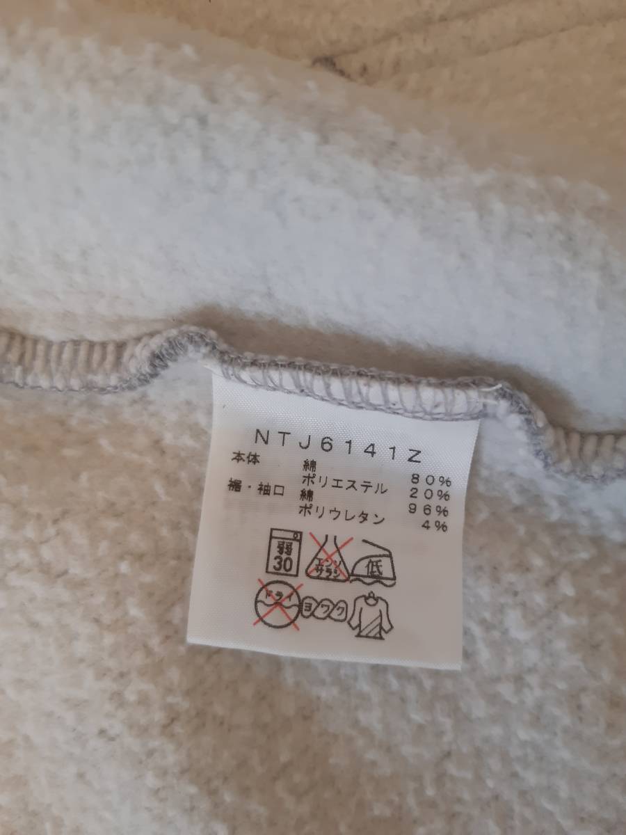 【送料込み】ザ・ノース・フェイス パーカー 裏起毛 グレー (サイズ：130)_5