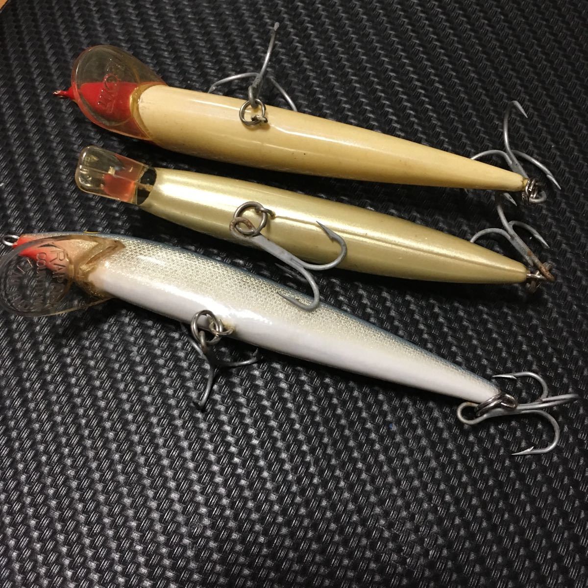 オールド中古ソルトミノー　リョービ 　スズキング　ラパラ　カウントダウン　フィンランド製　K-TEN　ブルーオーシャン3個セットまとめて_10