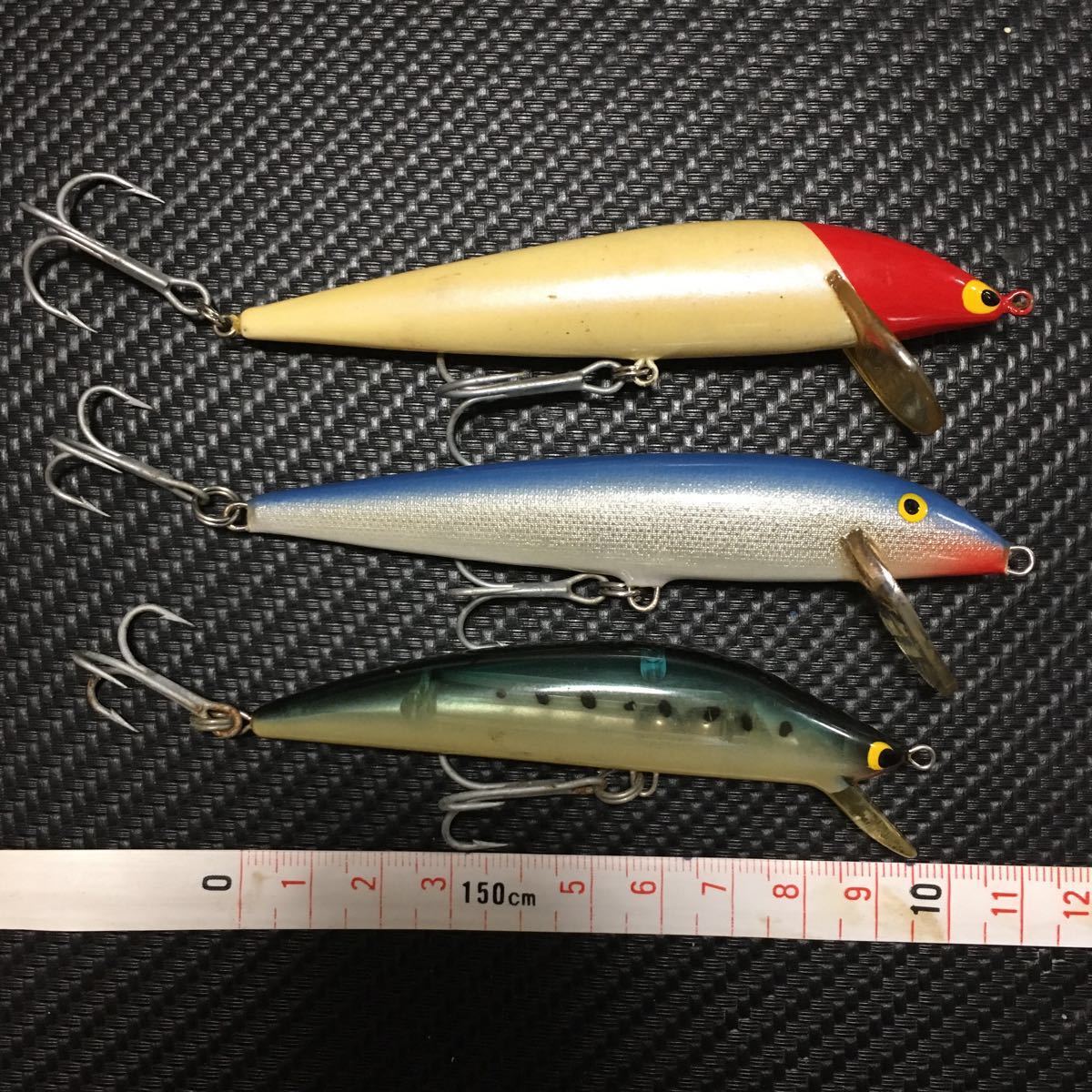 オールド中古ソルトミノー　リョービ 　スズキング　ラパラ　カウントダウン　フィンランド製　K-TEN　ブルーオーシャン3個セットまとめて_2