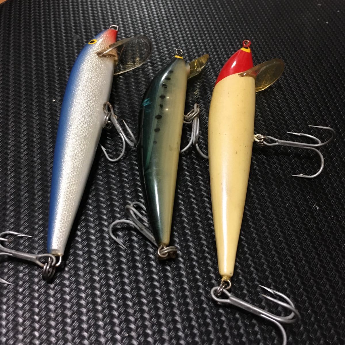 オールド中古ソルトミノー　リョービ 　スズキング　ラパラ　カウントダウン　フィンランド製　K-TEN　ブルーオーシャン3個セットまとめて_8