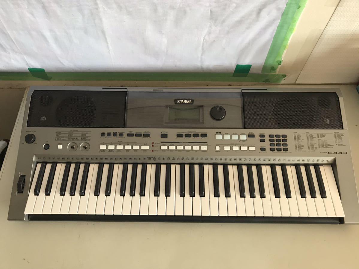 YAMAHA PSR-E443 通電ジャンク品 NO.B172 Yamaha PSR-E443 - What