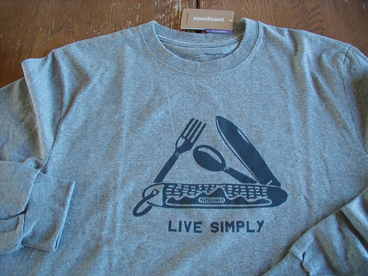 【100%新品，限定セール】 S パタゴニア M&rsquo;s L/S リブ シンプリー ポケットナイフ レスポンシビリティー patagonia Tシャツ GLH(長袖Tシャツ)｜売買されたオークション情報、yahooの商品情報をアーカイブ公開 - オークフ 男性用