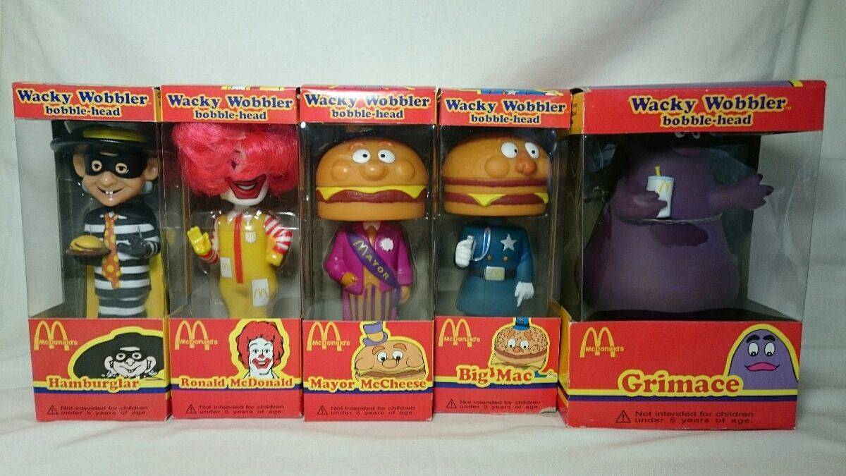 マクドナルド Wacky Wobbler FUNKO - ボビングヘッド | ボブルヘッド 