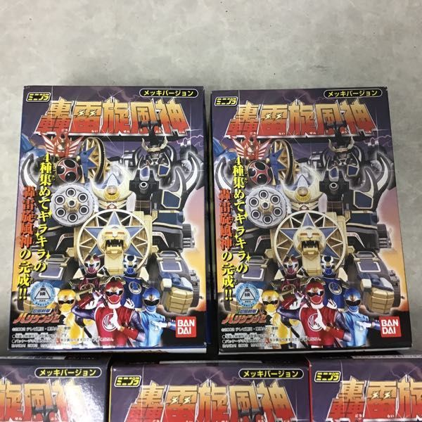 忍風戦隊ハリケンジャー ミニプラ 轟雷旋風神 メッキバージョン 【公式
