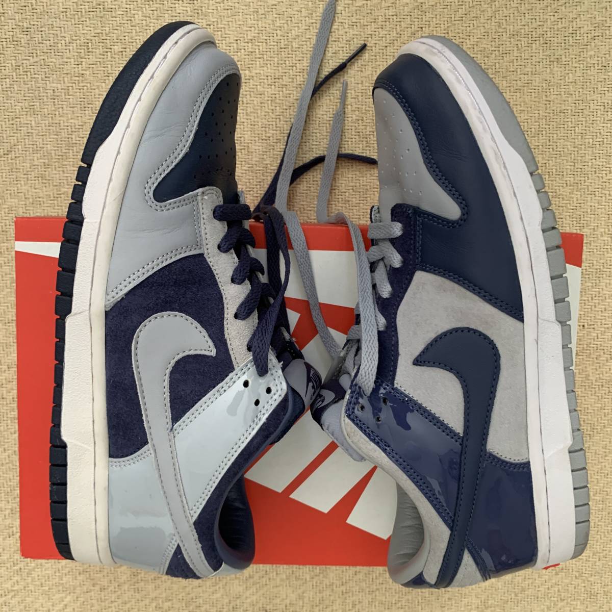 美品】 26.5cm NIKE DUNK LOW JP QS ATMOS COJP MISMATATCHED US8.5 
