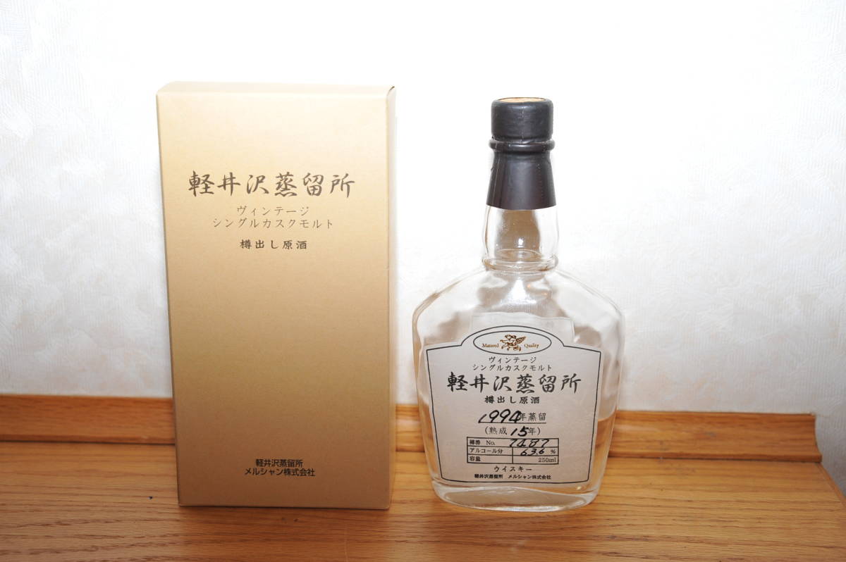 軽井沢蒸留所 樽出し原酒 1994年蒸留 15年 デスバラタルセ