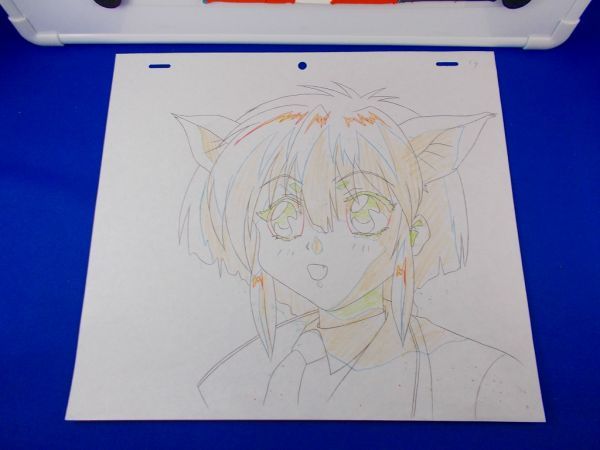 セル画 原画付 はいぱーぽりす 笹原夏姫 1997年 MEE 宮村優子 角川書店