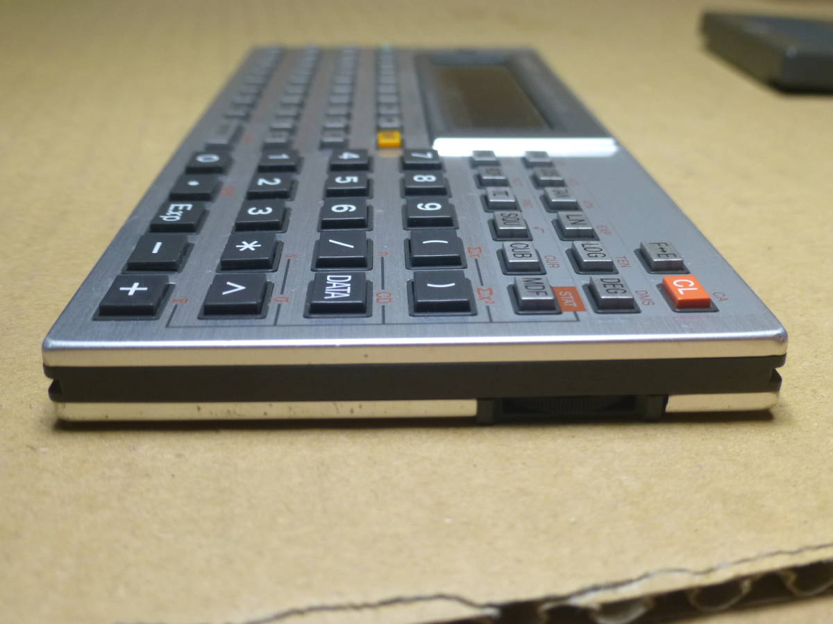 SHARP ポケットコンピュータ PC-1450 シャープ ポケコン の使い方 
