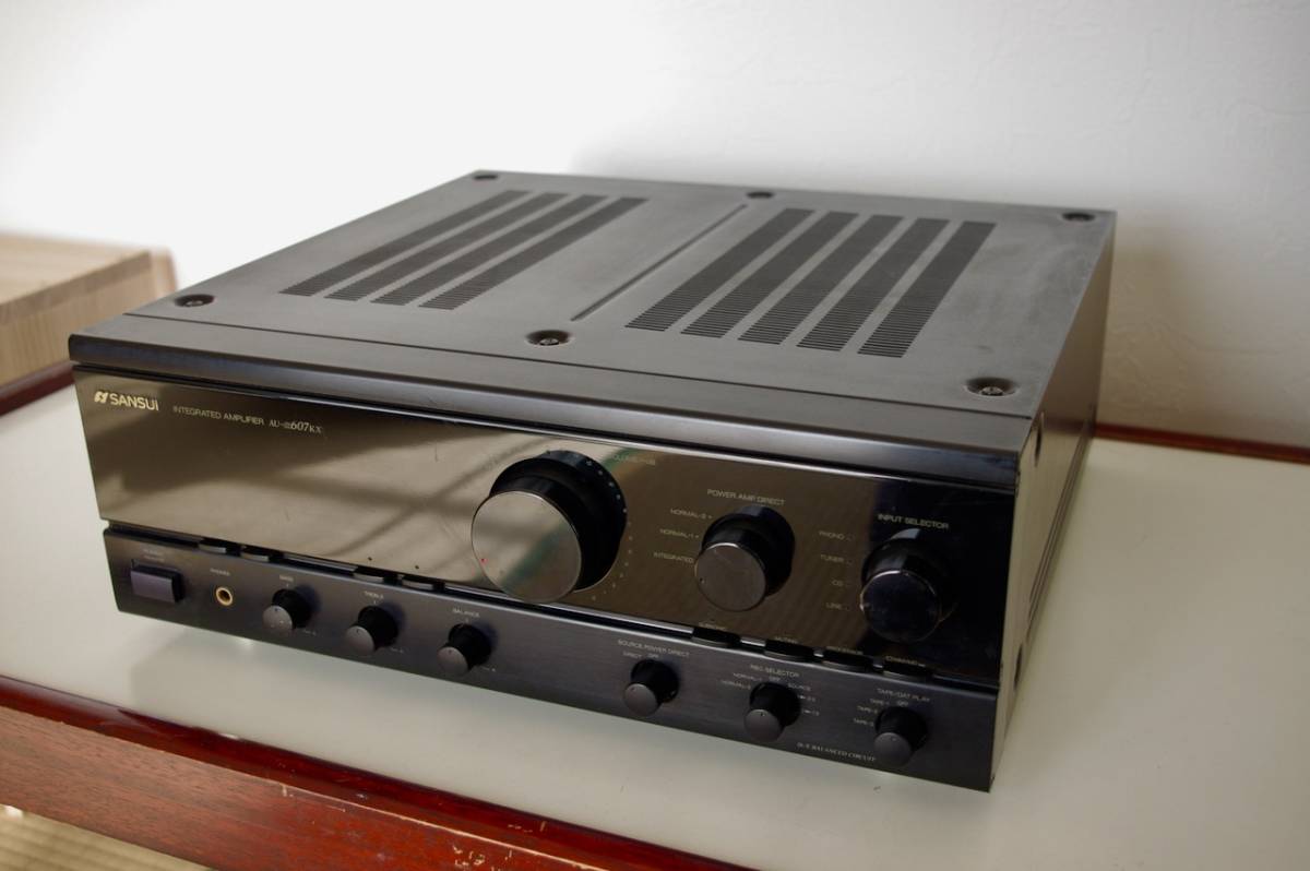 サンスイ SANSUI プリメインアンプ さんすいAu-α607KX ワンオーナー