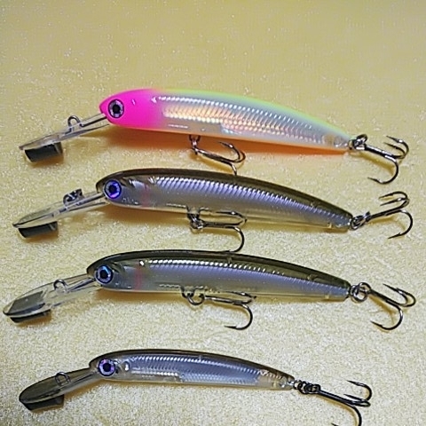【SALE，人気】 ゆうパケット ハンクル HMKL ZAGGER ザッガー B-1 65/50 4匹セット 本流 トラウト ヤマメ サクラマス 湖(ミノー)｜売買されたオークション情報、yahooの商品情報をアーカイブ公開 - オークファン 淡水