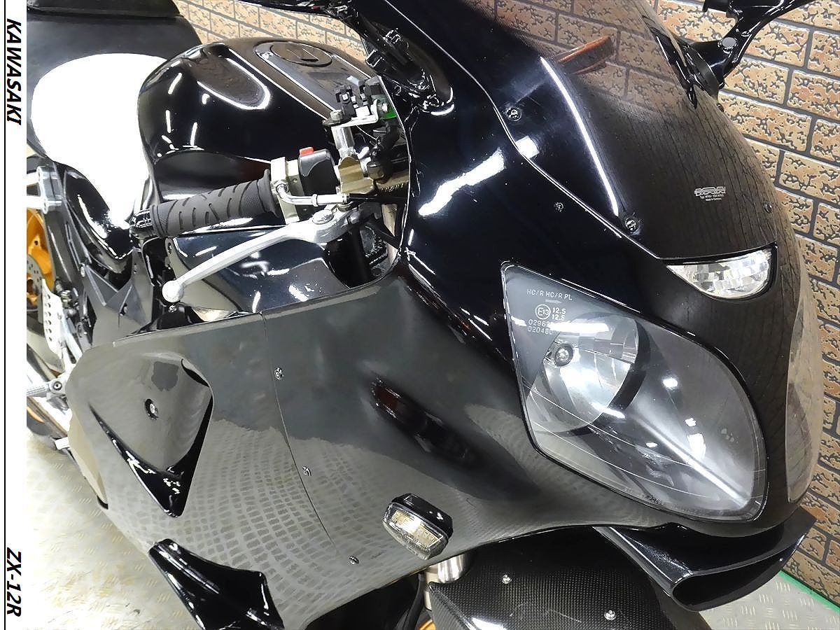 SUZUKI エポ 黒タンク ZX-12R(カワサキ ZX-12R)のオートバイ車体 2026年最新Kawasaki ☆ZX