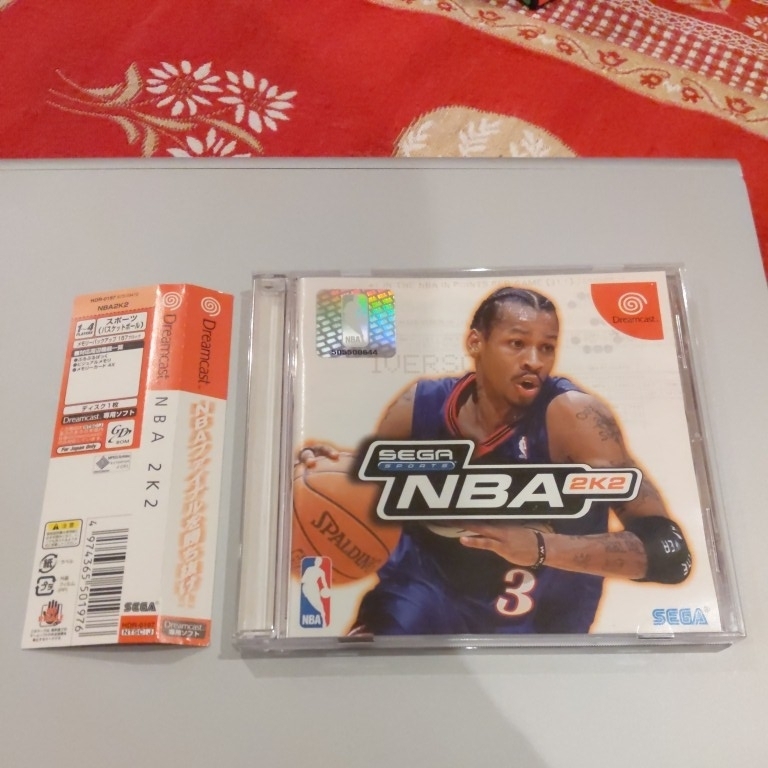 鬼レア ドリームキャスト DC NBA 2K2 セガスポーツ 帯付き(タイトル 