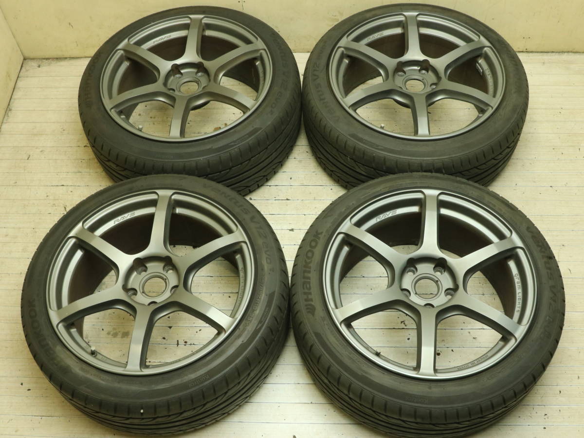 RAYS レイズ gramLIGHTS グラムライツ 57XR 18インチ 9.5J +12 2本 美 