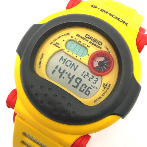 値上げ カシオ Gショック G-001-9DR クォーツ 時計 メンズ イエロー 