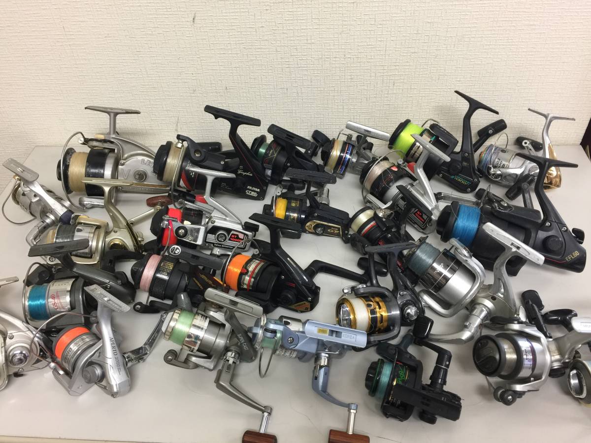 ○リール大量まとめて 大量出品☆ リールまとめて30個 スピニングリール等