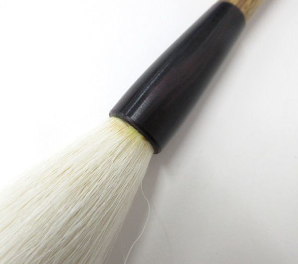 送料200円■jh223■▼仙台御筆 柔毛筆 仙台松泉堂製 四ニイ 長々鋒 極品 墨仙 42000円相当【シンオク】【クリックポスト発送】