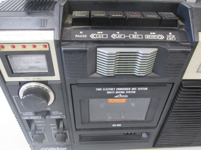 通電OK☆ビクター ラジカセ PC-R3 ジャンク品