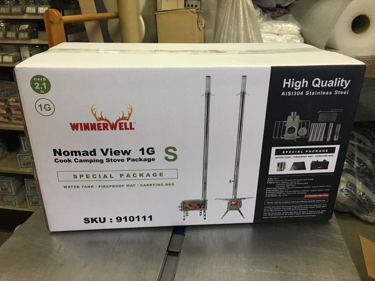 数量限定，新作登場 Winnerwell Nomad View S-Size ウィンナーウェル ノマドビュー スペシャルパッケージ 薪ストーブ Sサイズ 日本正規品(その他)｜売買されたオークション情報、yahooの商品情報をアーカイブ公開 - オー その他