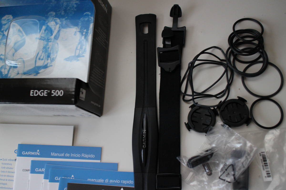 GARMIN EDGE 500 ハートレートセンサ付属_4