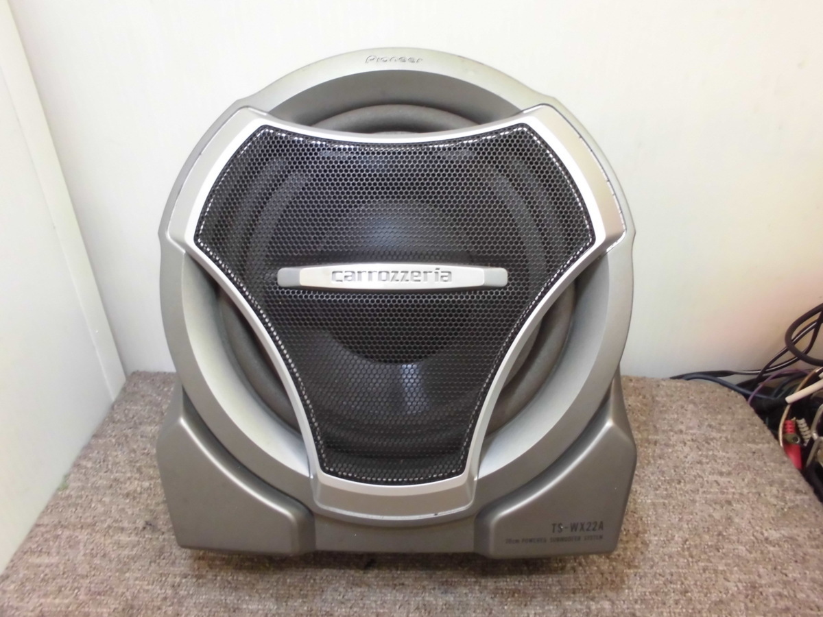 ☆ カロッツェリア Carrozzeria パワードサブウーハー TS-WX22A