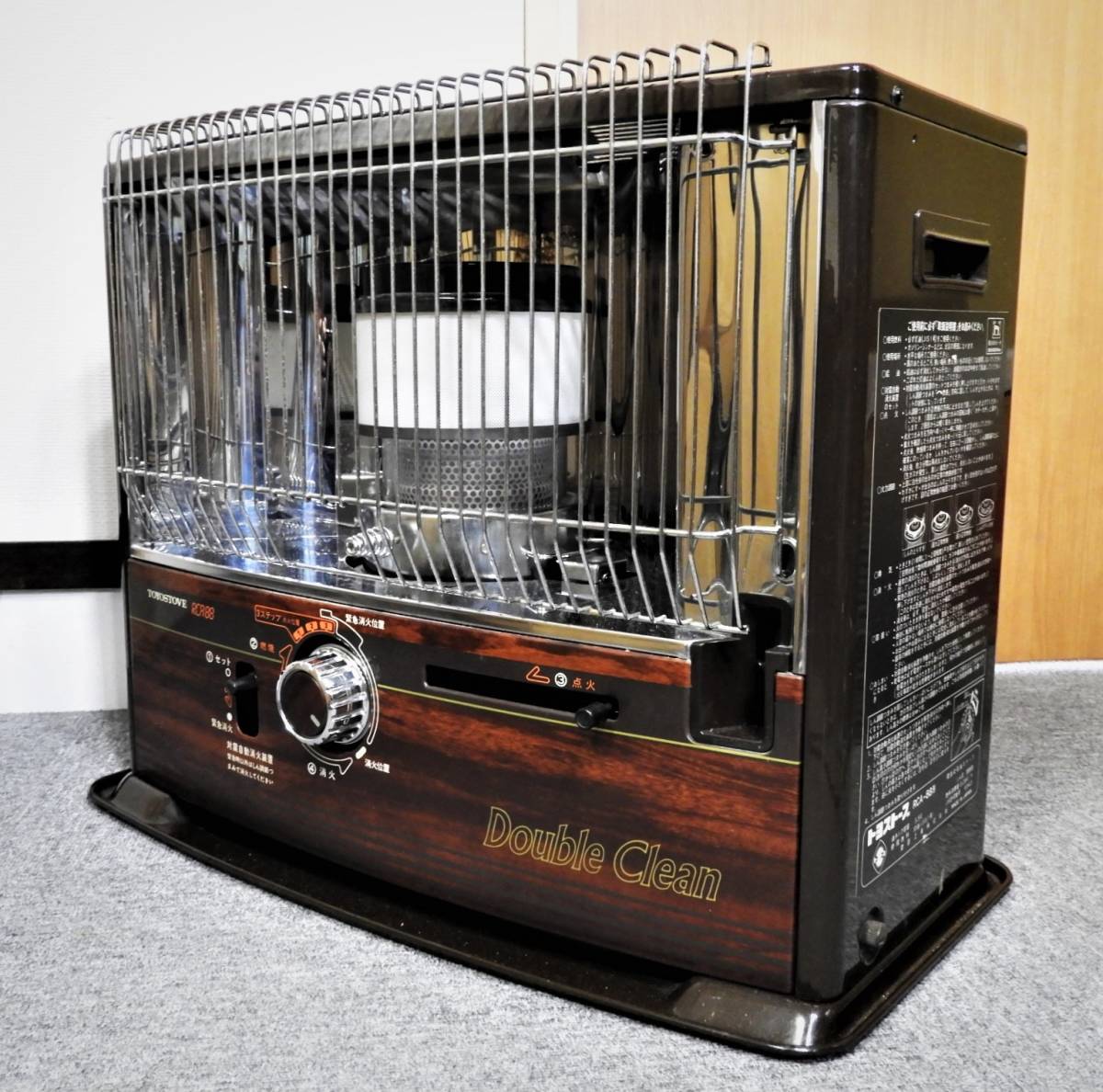TOYOTOMI KRA-105 石油ストーブ トヨトミ ダブルクリーン 石油ストーブ | ダブルクリーン トヨトミ TOYOTOMI（トヨトミ） d