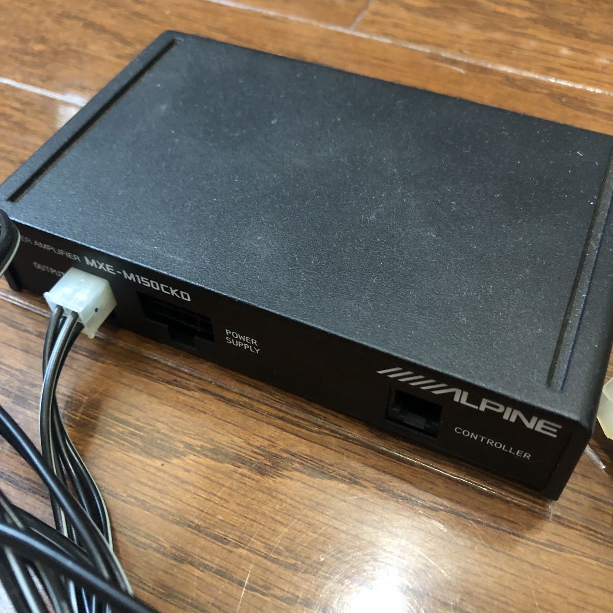 ALPINE swe－1200 サブウーファー シート下 美品 付属品完備 RCA